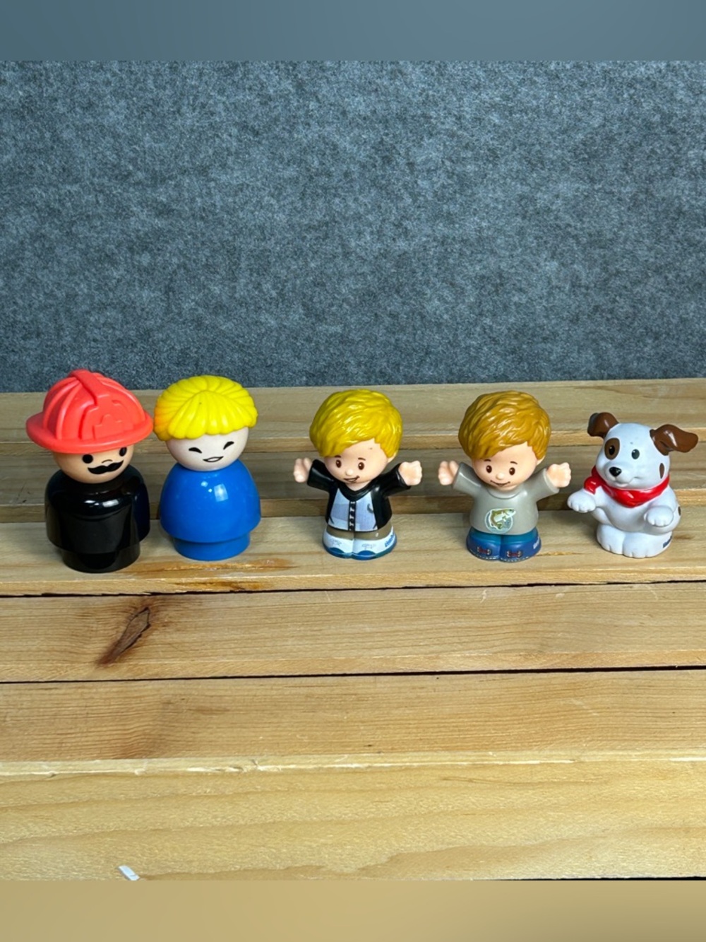 Mattel Little People Toy Figures Imaginative Play Collectible Chunky & Footed
